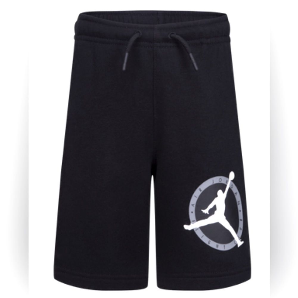 Jordan Flight MVP Fleece Shorts Black Boys Medium